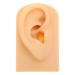 Frcolor body display practice practical props audio requisites teach simulation ear simulated music flexible sample piercing for instructions training kit recording: near and complexion 7.8x4.9cm