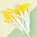 Alipis 12pcs bean sprouts Model decorations pretend lifelike vegetable adornment decorate fruit vegetables decorative vegetable artificial pvc Green bean sprouts Yellow 9.00X1.00X1.00CM - Buy Online on GoSupps.com