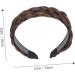 PLAFOPE Braided Headband Simple Style Girl Hairband Plaited Wig Headband Hair Decor for Women Outdoor Headband Hair Ornament Anti-slip Headband Face Washing Headband Braid Headband - Buy Online on GoSupps.com