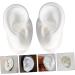 Ultechnovo Silicone Ear Holders - 3 Pairs for Helix Jewelry & Acupuncture Exercise Tool - Buy Online on GoSupps.com