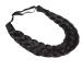 TOECWEGR Braided Hair Band 5 Strands Hair Scrunchie Classic Chunky Elastic Synthetic Headband Women's Beauty Accessories B07