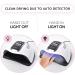 NEOMANN 280W UV LED Nail Lamp - Professional Fast Nail Dryer with 66 Lamps - 4 Timer Settings for Gel Polish - UV Nail Lamp - Buy Online on GoSupps.com