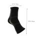 FRCOLOR Ankle Support Brace - Protective Gear for Sprained Ankles | Sports & Fitness Ankle Sleeves | Comfortable Spandex | Black - Buy Online on GoSupps.com