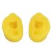 2PCS Silicone Ear Model: Soft & Waterproof Yellow Displays for Hospitals - Buy Online on GoSupps.com