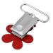 10pcs Mini Plum Shaped Suction Cup Holders | Suction Clips for Children's Belts - International Shipping Available - Buy Online on GoSupps.com