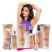 Sanfe Bikini Line Hair Removal Cream - Natural & Safe for Sensitive Skin - 100g with Spatula & Intimate Wipes - Lavender Aloe Vera Shea Butter - Buy Online on GoSupps.com
