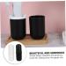 Anneomas 2-Piece Plastic Toothbrush Cup & Holder - Stylish Toothbrush Organizer for Home - Raccoon Design - Buy Online on GoSupps.com