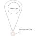 OralGos Trendy Flower Pendant with Pearl Collar Chain for Women | Elegant Jewelry & Accessories | International Shipping - Buy Online on GoSupps.com