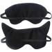 Pack of 2 3D Cat Dog Animal Sleep Eye Masks for Sleeping, Travel, Home & Office - Funny Blindfold for Girls, Kids, Men & Women - Buy Online on GoSupps.com