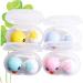Homsfou Contact Lens Container - 4-Piece Care Box for Lens Holders & Contact Lenses - Buy Online on GoSupps.com