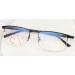 Buy Rapping Glasses | Half Frame Multifocal Black Reading Glasses for Men & Women - Anti-Blue Light +1.00 +1.50 +2.50 Diopters Available - Buy Online on GoSupps.com