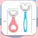 Buy Fkxczn 2-Piece U-Shape Toothbrush Set for Kids 6-12 - 360 Cleaning Silicone Brush Head Whitening Massage - International Shipping Available - Buy Online on GoSupps.com