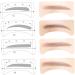FOMIYES 36 Pcs 48 Eyebrow Shaping Stencils Eyebrow Model Sticker Eyebrow Makeup Tools Eyebrow Stickers - Buy Online on GoSupps.com
