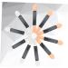 Baluue 150 Pcs Make Eye Shadow Brush Sponge Eyeshadow Brush Double Ended Makeup Brush Beauty Sponge mediumx3pcs Assorted Colorx3pcs - Buy Online on GoSupps.com