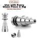10/14/18mm Male & Female 6 in 1 Universal Dab Nail for Rigs E-Nails & Torches - Titanium Dab Nail Smoking Tool for Wax Oil & More - Buy Online on GoSupps.com