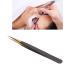 High-Quality Stainless Steel False Lashes Extension Tweezers - Precision Straight Tweezers for Eyelash Extensions | International Shipping - Buy Online on GoSupps.com