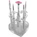 Hemoton 4 Pcs Nail Art Heart Pen Holder Makeup Brush Nail Art Painting Pen Rack Lip Liner Organizer Make up 8.7X8.5X6.8cmx2pcs Assorted Colorx2pcs - Buy Online on GoSupps.com