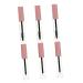 BIUDECO 6pcs Eyeliner Stick Empty Lip Gloss Containers Refill Clear Mascara Bottles Empty Wand The Pet 1 g (Pack of 1) Pink