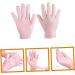 minkissy 4 Pairs Nourishing Care Gloves Moisturizing Gloves Hydrating Gloves Pedicure Foot Spa Moisturizing Spa Gloves Lotion Gloves Gel Spa Gloves Dry Hand Heel Hand Gloves Pink Miss Sebs - Buy Online on GoSupps.com