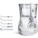 Water Flosser Professional - Electric Dental Care for Teeth Gums & Braces | 10 Settings 7 Tips ADA Accepted - White - Buy Online on GoSupps.com