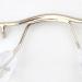 Mayabi Metal Replacement Nose Bridge Set - 5 Pieces Stainless Steel Glasses Bridge for Borderless Frames with Nasal Cushion - Gun Color - Buy Online on GoSupps.com