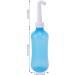 Nasal Rinse Bottle for Adults | Manual Nasal Irrigation with Visible Water Level | Comfortable Grip | Home Use - 310ml with Single & Five Hole Heads - Buy Online on GoSupps.com