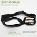 High Elasticity 2-Part Base Belt & Waterproof Phone Bracelet Bag Set for Jogging Fitness Hiking & Cycling - Black - Buy Online on GoSupps.com