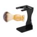 Minkissy 3 sets Razierset Face Salon Brush Face Staubwedel Razor Brazil Men Black Suit Beauty Suit For Men Bartpinsland Razor Razor Stand Stand