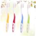 Minkissy Soft Bristle Toothbrush Set - 4 Pieces for Kids | Oral Care Tools with Silver Ions | Gentle Mouthwear & Hygiene Solutions - Buy Online on GoSupps.com