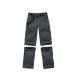 Asfixiado Boys Cargo Pants, Kids' Casual Outdoor Quick Dry Lightweight Waterproof Hiking Climbing Convertible Trousers 9010#grey 9-10 Years
