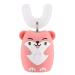 UOOD Kids U Shaped Electric Toothbrush 360 Automatic Whitening Rechargeable Sonic Toothbrush Auto Brush for Children (Color : Pink Size : 8-15 Years Old) 1 count (Pack of 1) Pink
