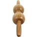 Massage tools massage rollers massage tab massage tool body massage roller wooden massage device: reflex zone massage-wood-spa therapy tool massage wood roll rod for hand head foot face light yellow