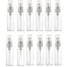 Elfenstal- 20pcs Empty 10ml Clear Fine Mist Atomizer Glass Bottle Spray Refillable Perfume Empty Bottle Glass Clean Cloth for Travel Party Portable Makeup Tool + Free 3ml Pipette - Buy Online on GoSupps.com