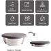 Simple Real Collapsible Stainless Steel Cookware 1L Travel Bowl for Camping, Hiking, Backpacking - Outdoor Kitchen Essentials - Buy Online on GoSupps.com