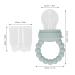 Fruit Pacifier Feeder - Food Grade Fruit Feeding Pacifier | Safe & Convenient Food Feeder for Babies - Buy Online on GoSupps.com