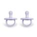 Filibabba Silicone Pacifier Set - 100% Silicone Baby Pacifiers in Fresh Violet | Danish Design | 2 Pieces with Pacifier Box - Buy Online on GoSupps.com