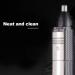 Best Electric Nose Hair Trimmer for Men - Versatile Shaver for Nose Ears Beard & Eyebrows - Buy Online on GoSupps.com