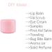 50ml Pink Facial Care Cream Bottle - Portable Lip Balm Lotion Storage Container (20 Pack) - Ideal for Cosmetics Travel - Buy Online on GoSupps.com