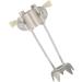 BORDSTRACT Stainless Steel 5-Prong Cane Tip Ice Grip Attachment - Anti-slip Safety Accessory for Walking Canes, Trekking Poles, and Crutches - Buy Online on GoSupps.com