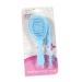 Newborn Baby Hair Brush & Comb Set - Soft Infant Scalp Massage Brushes in Blue - Size 1 - Buy Online on GoSupps.com