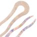 LALAFINA French Hair Pin Set - Small Hair Barrettes for Women, 2pcs Fine Cellulose Acetate Clips - Hair Accessories for Thin Hair - 11.5x3CM, As Shown - Buy Online on GoSupps.com
