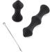 Dioche Silicone Bowstring Finger Saver Guard for Archery - Set of 2 Black Finger Guards - Buy Online on GoSupps.com