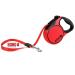 Cong roll -out dog leash in 5m length I for medium -sized dogs up to 30kg i size M i high -quality roller linen with break & lock system in red i comfortable leash with soft grip & reflective belt terrain m (up to 30 kg) red