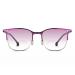 GHARAZ Foldable Bifocal Reading Glasses for Women Photochromic Modern Computer Reading Aid Purple (Size : 2.0+)