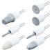Beurer attachment replacement set for the MP 41 manicure/pedicure device 7 attachments made of sapphire and felt for hand and foot care