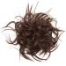 SEGO hairpiece hair tie curly updo hair bun hairband hair extension natural 45G medium brown #M4
