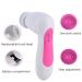 Cimenn 5-in-1 Electric Face Cleansing Brush & Massager - Pink | Pore Cleaner and Skin Exfoliator - Buy Online on GoSupps.com