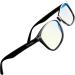Swanwick Blue Light Blocking Glasses for Men & Women - Anti Eyestrain Headache Relief for Screen Use - Sleep Aid | Classic Day Swannies (Regular Black - Buy Online on GoSupps.com