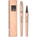 HQRKOTM New 3D eyebrow pencil water resistant microblading eyebrow pencil eye brow pencil with 4 fork tips applicator dark brown - Buy Online on GoSupps.com