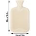 ZEARLY 2L Hot Water Bottle with Knitted Cover - Ideal for Kids Men & Women | Winter Warmth & Comfort - Buy Online on GoSupps.com
